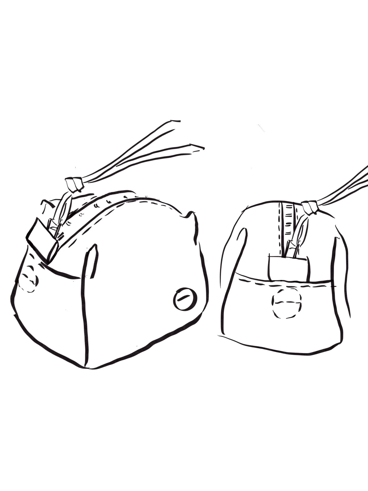 a plush and practical small cosmetic bag