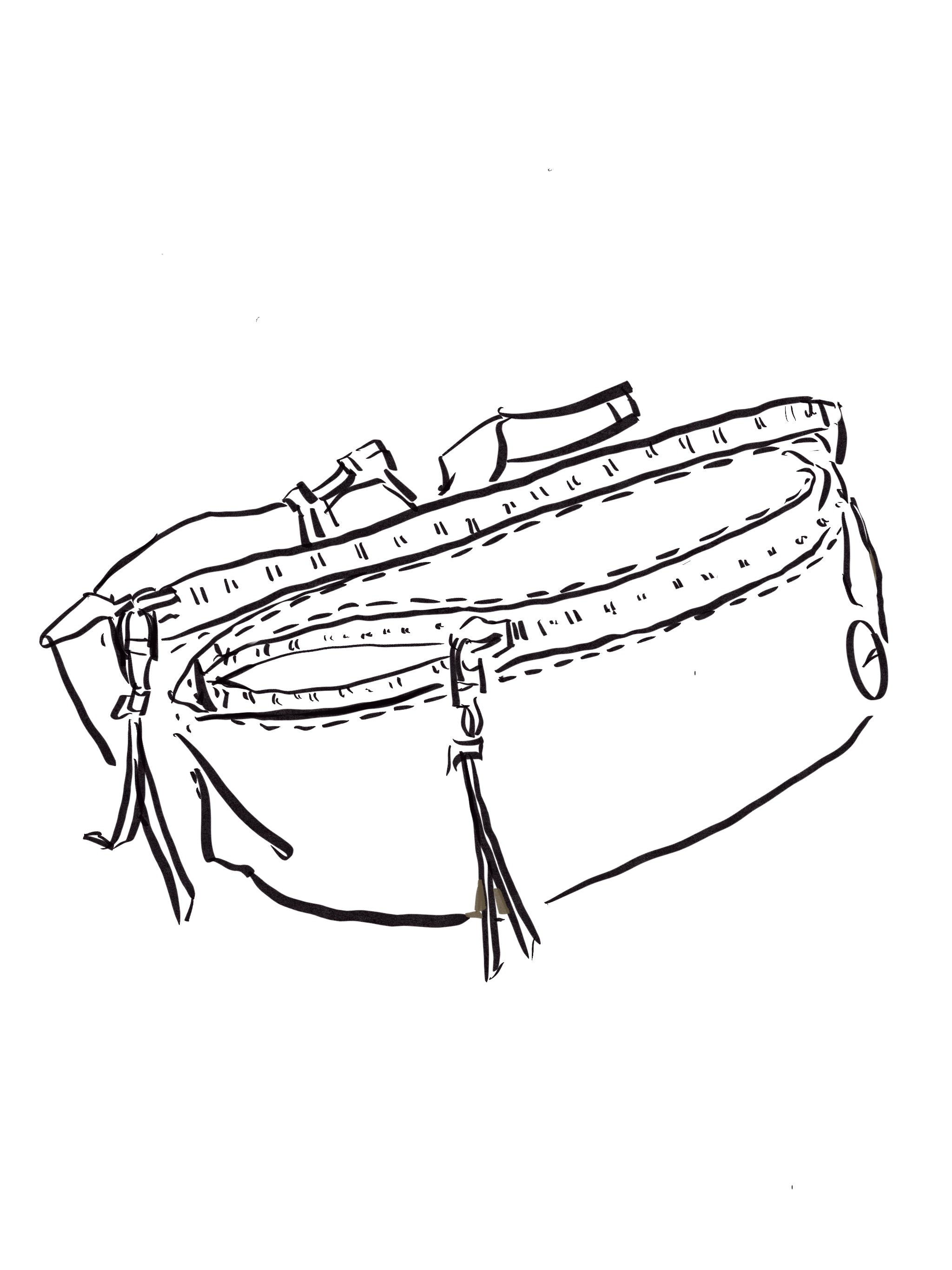 the belt bag that changed my mind about belt bags