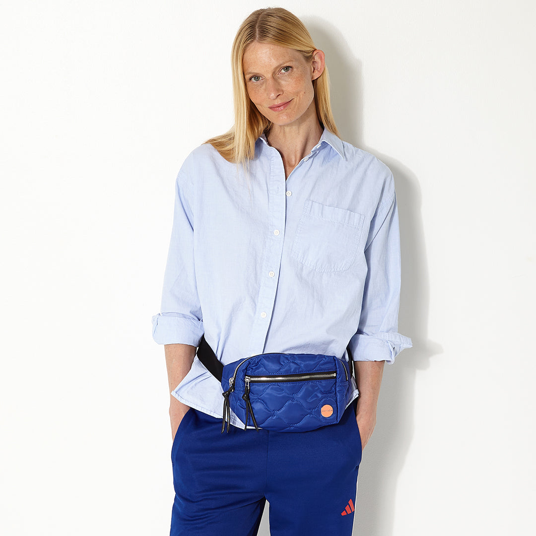 franny - quilted belt bag