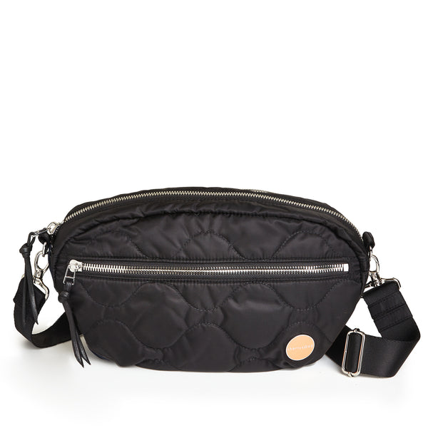 black (wave quilt)