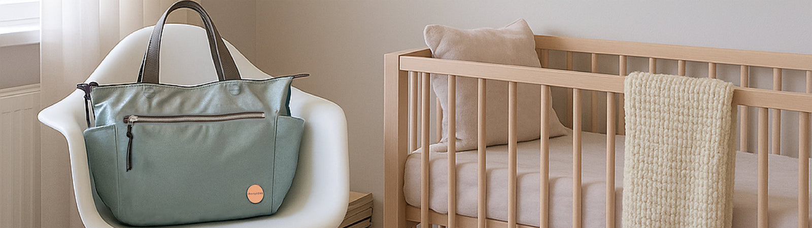 tillie: your totes organized, medium size baby tote bag