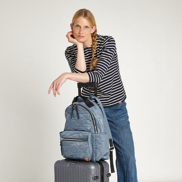 which steel blue handbag will it be?
