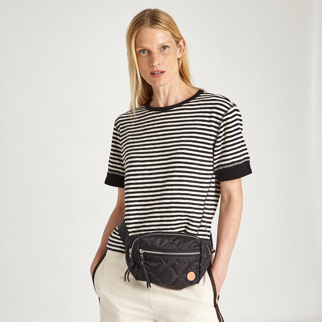 franny - quilted belt bag