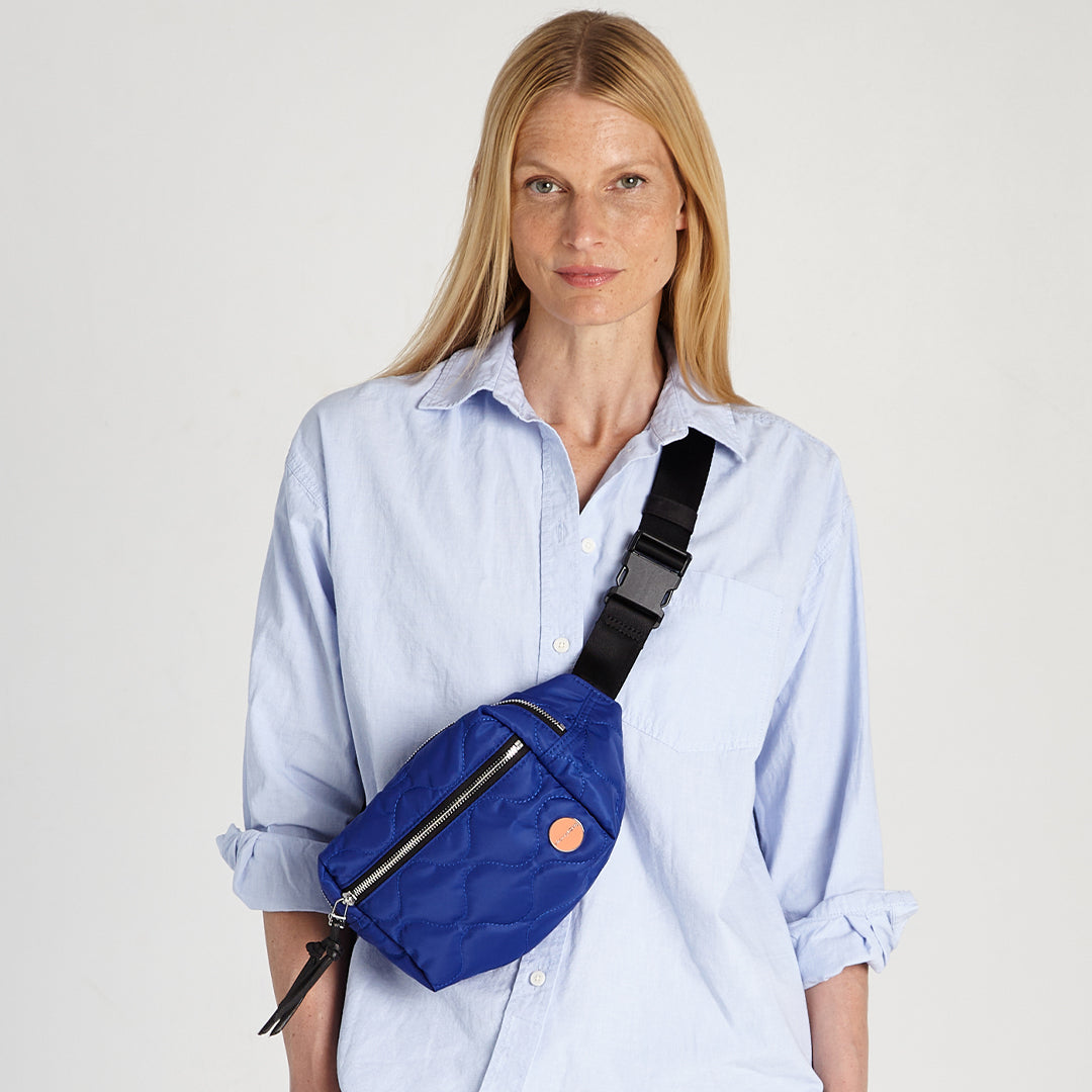 franny - quilted belt bag