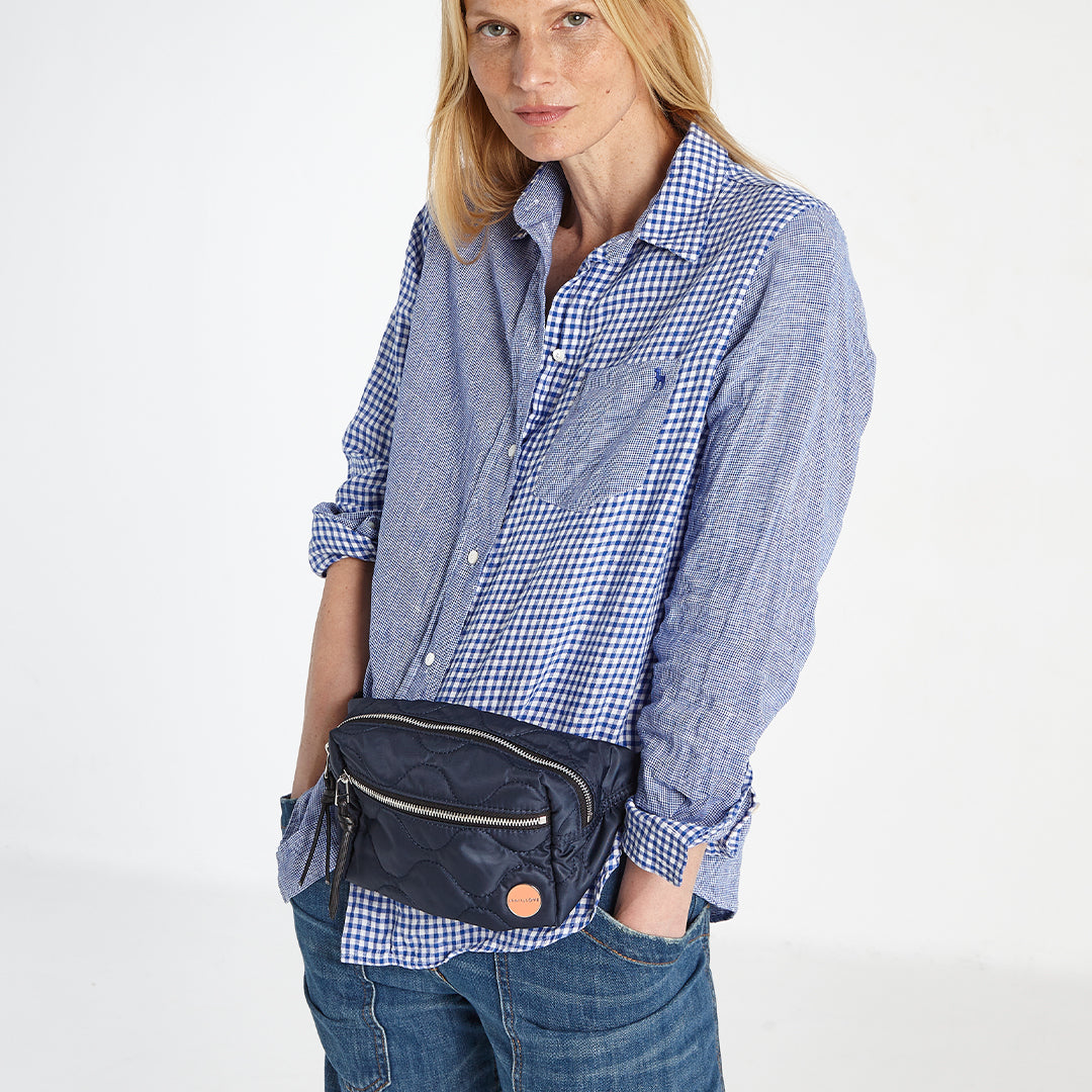franny - quilted belt bag