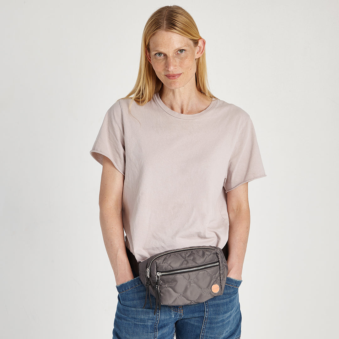 franny - quilted belt bag