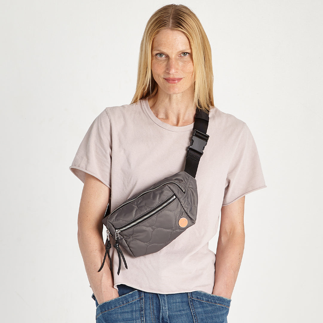 franny - quilted belt bag