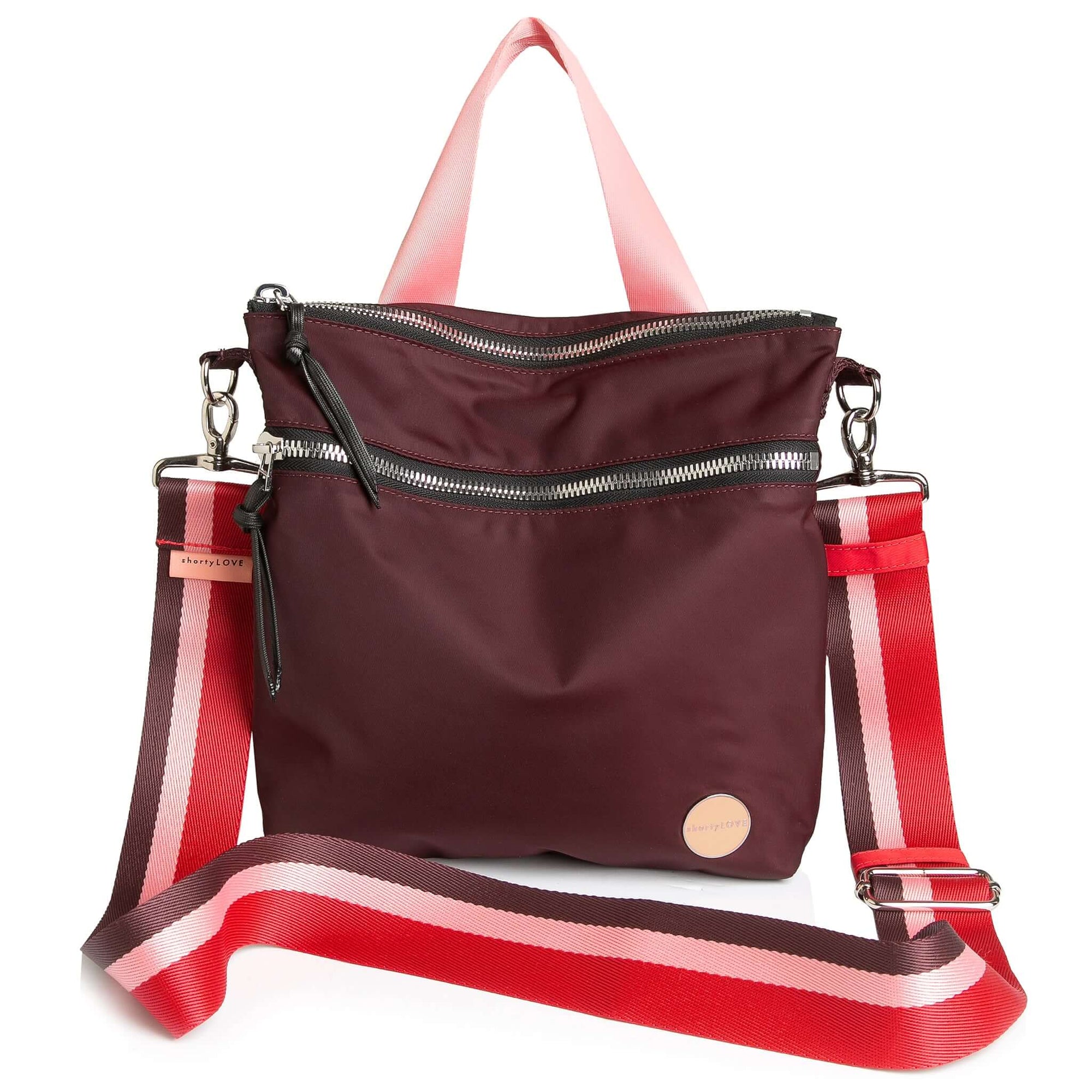 Burgundy Amuse with Burgundy Pink Red Strap