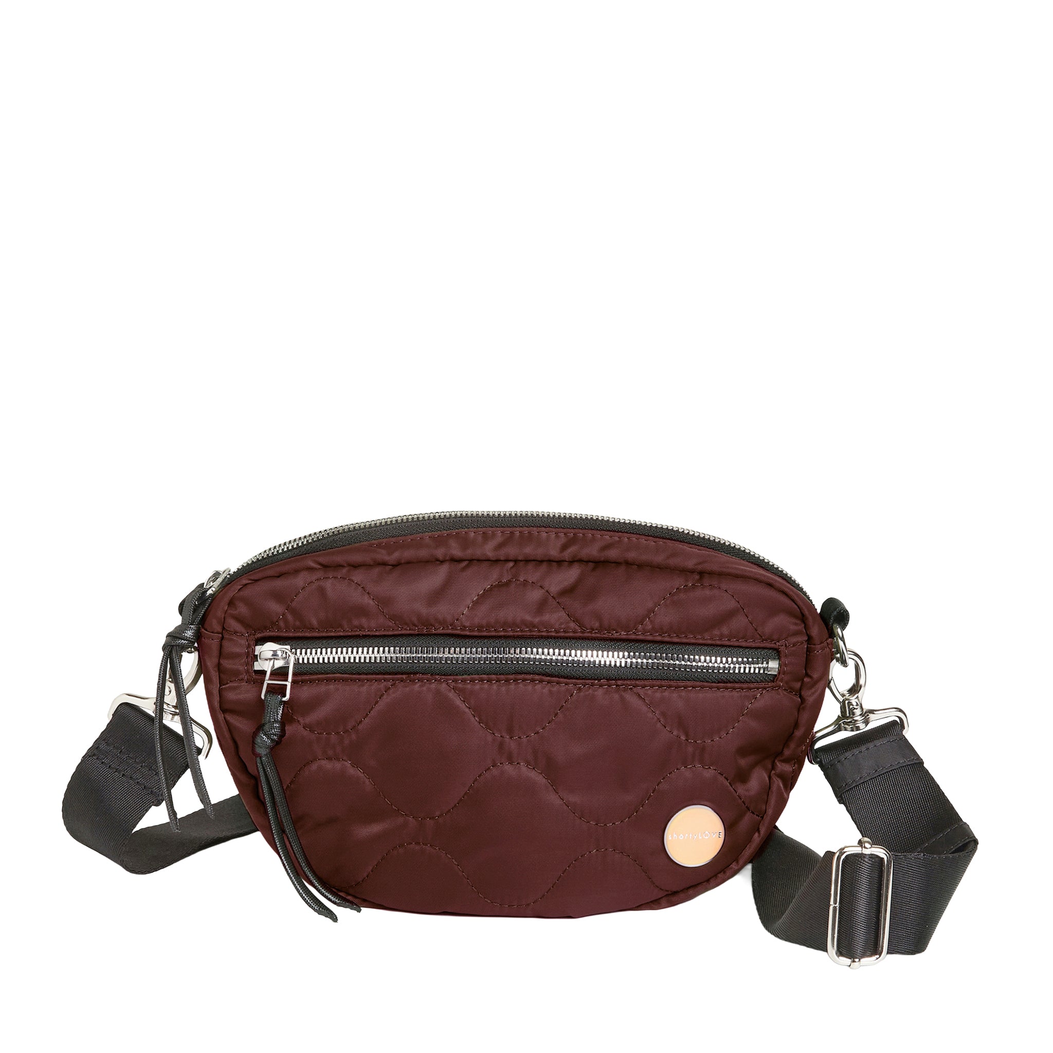 small quilted crossbody bag | phone pockets, card slots, water