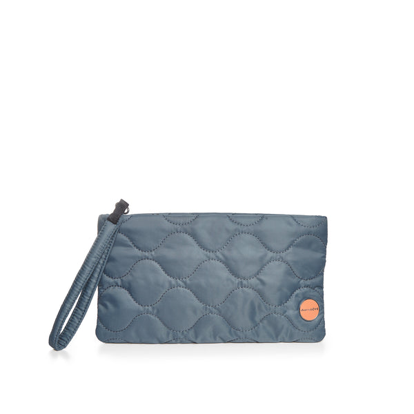 cleo - quilted wristlet clutch