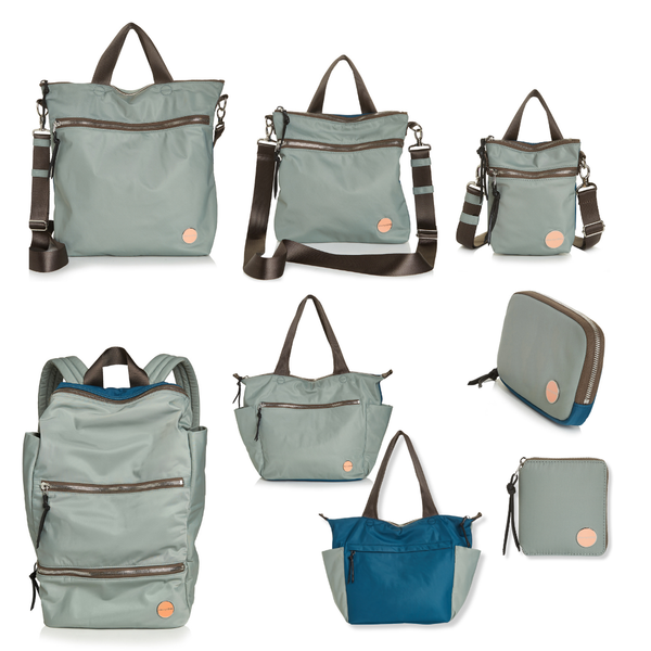 colorblocked slate/teal