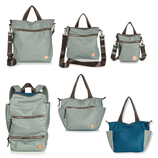 colorblocked slate/teal